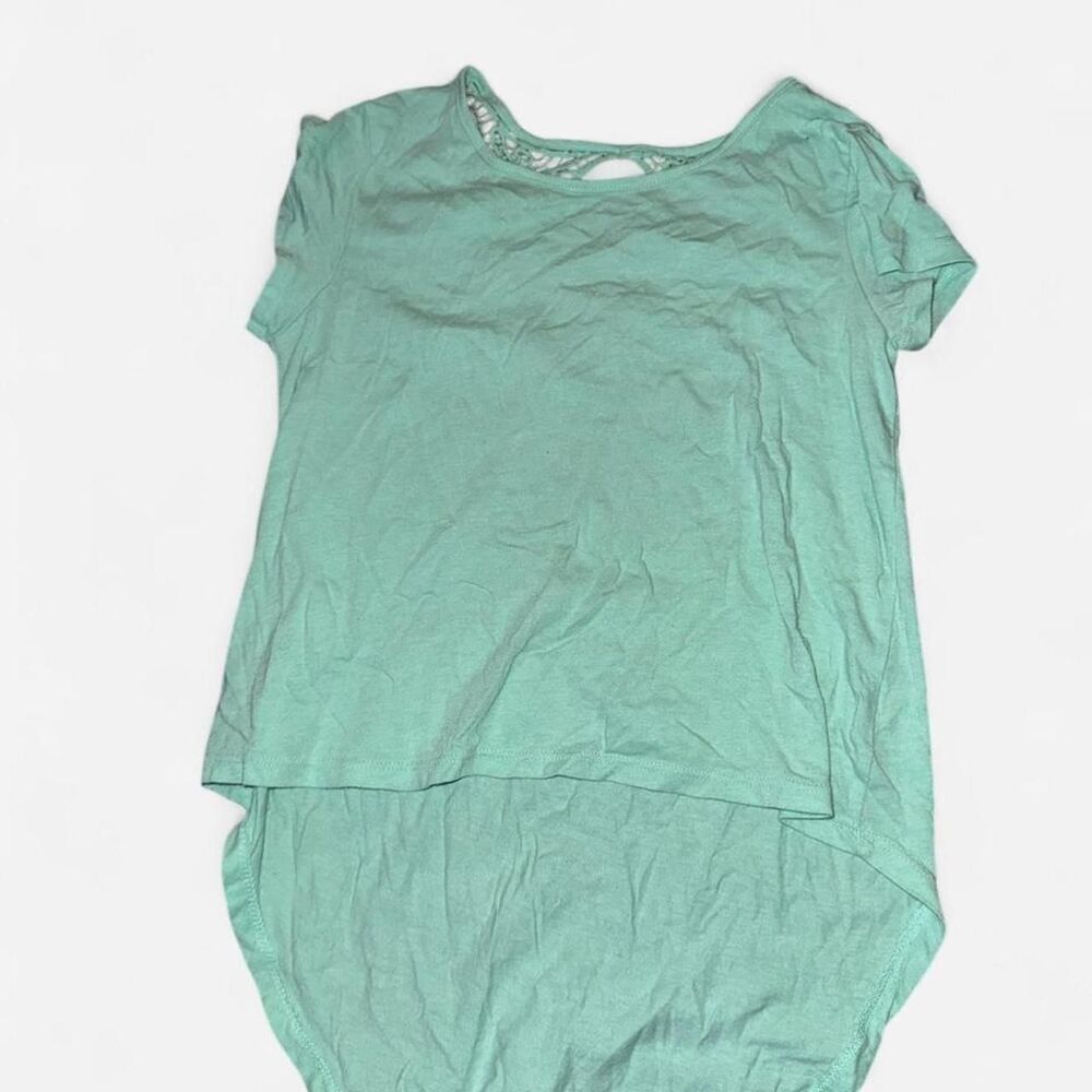Old-navy Girl's Green Hi-low Blouse